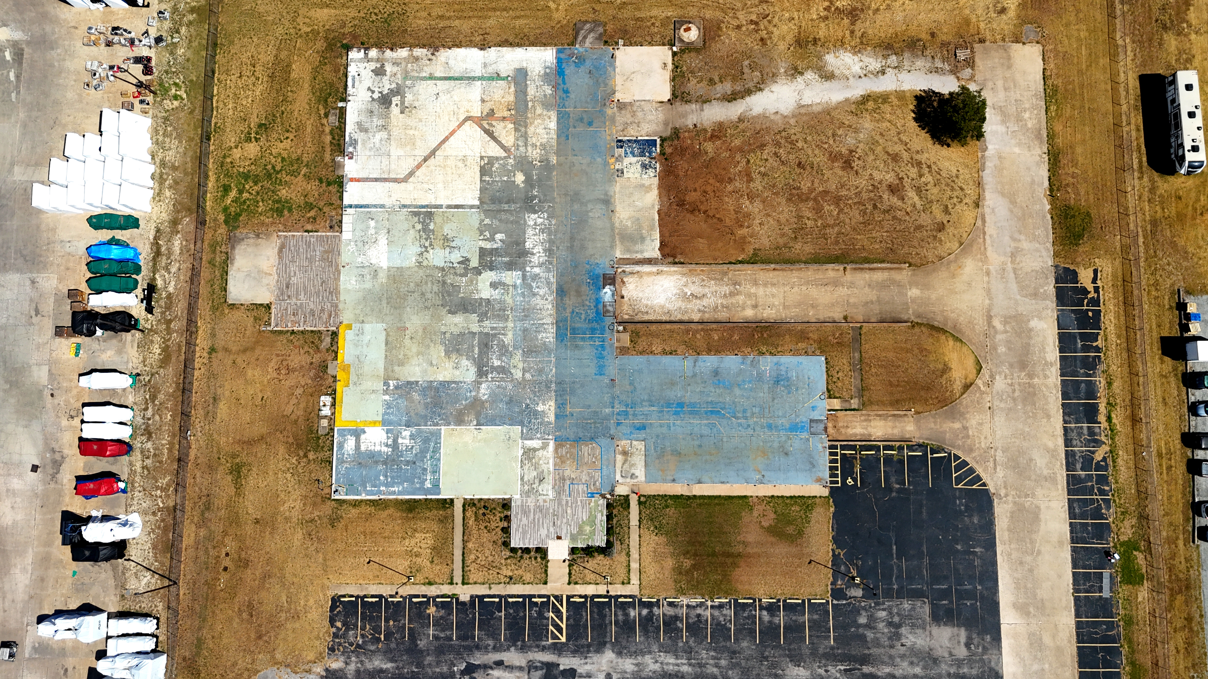 Site aerial of the adjacent parcel